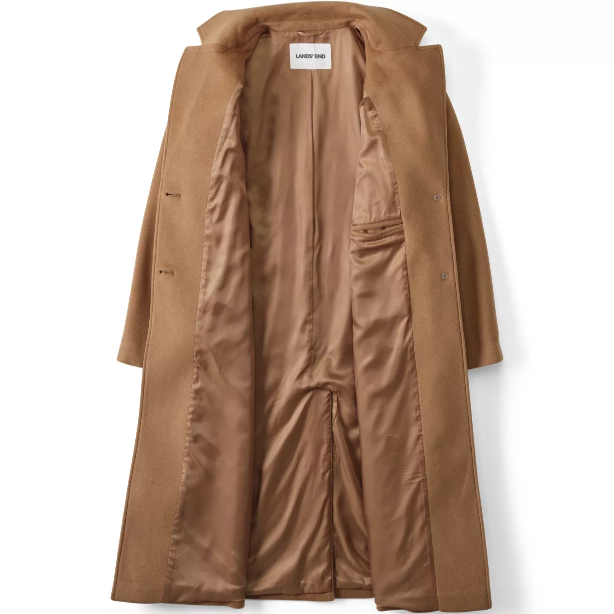 Women's Wool Wrap Long Coat