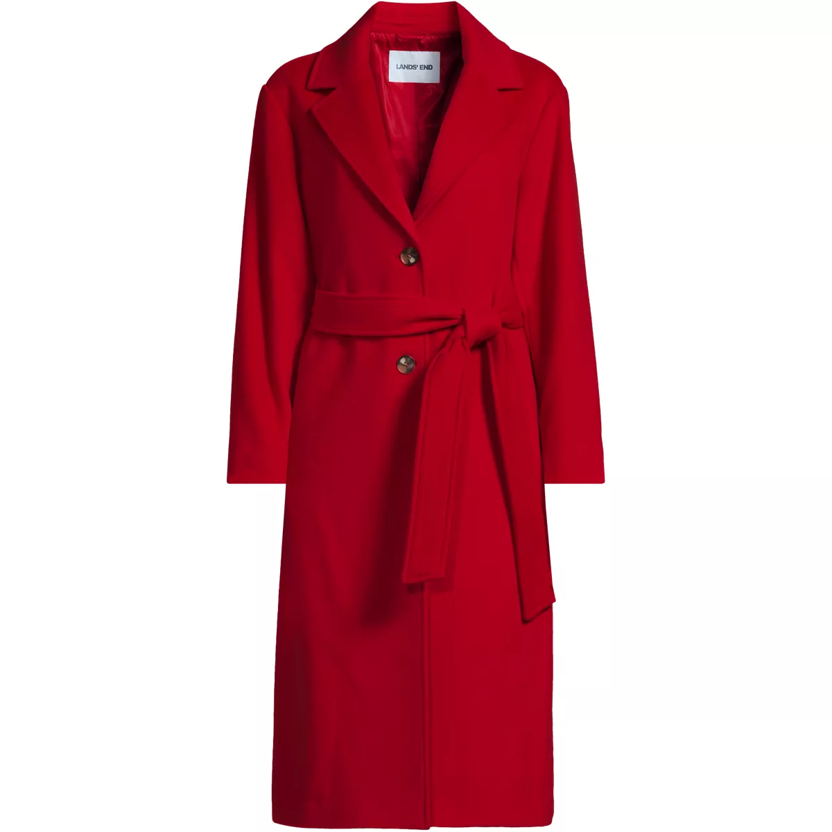 Women's Wool Wrap Long Coat