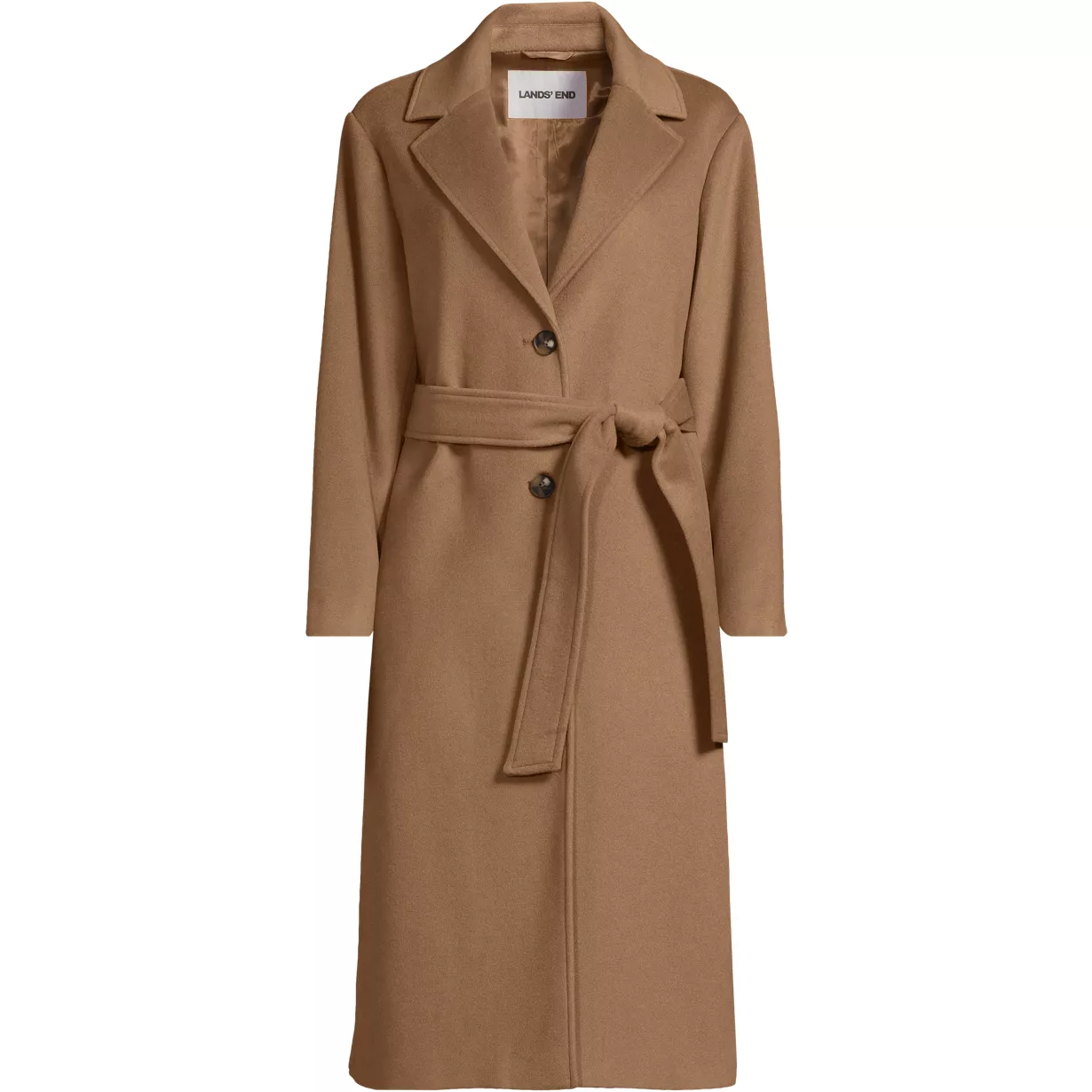 Women's Wool Wrap Long Coat