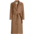 Women's Wool Wrap Long Coat, Front