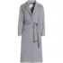 Women's Wool Wrap Long Coat, Front