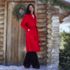Women's Wool Wrap Long Coat, alternative image