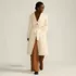 Women's Petite Wool Wrap Long Coat, alternative image