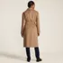 Women's Wool Wrap Long Coat, Back