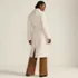 Women's Wool Wrap Long Coat, Back