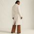 Women's Wool Wrap Long Coat, Back