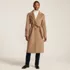 Women's Wool Wrap Long Coat, Front