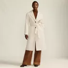 Women's Wool Wrap Long Coat
