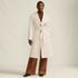 Women's Wool Wrap Long Coat, Front