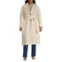 Women's Plus Size Wool Wrap Long Coat, Front
