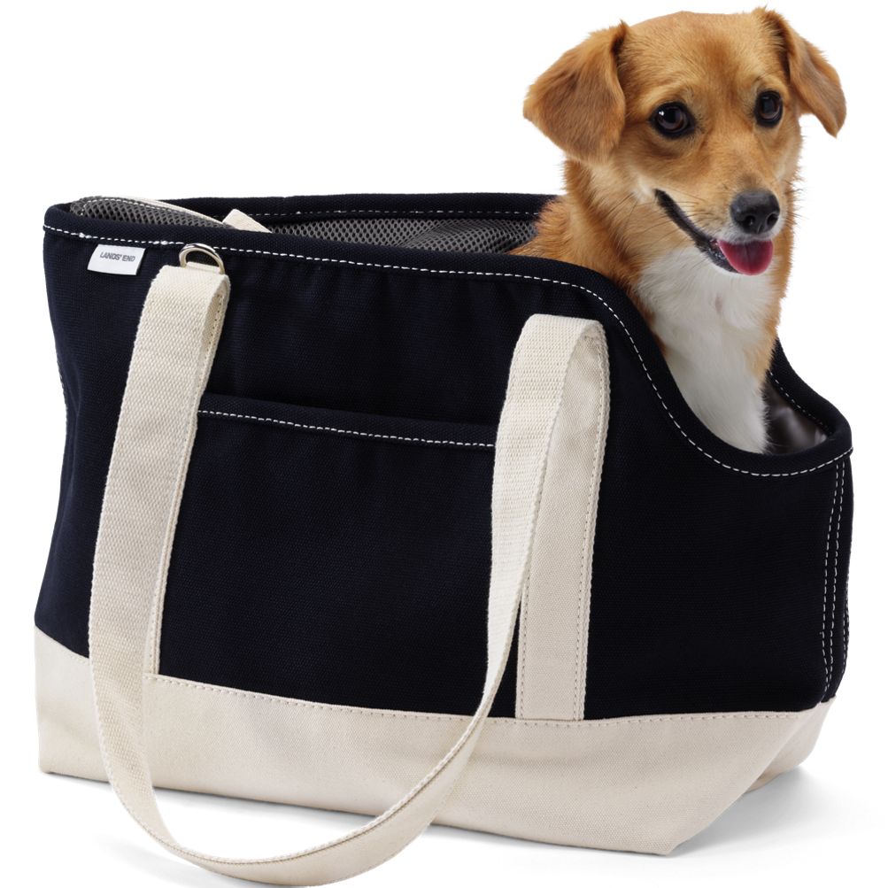 Carrier Tote Animal Canvas Dog Tote Carrier Lands' End