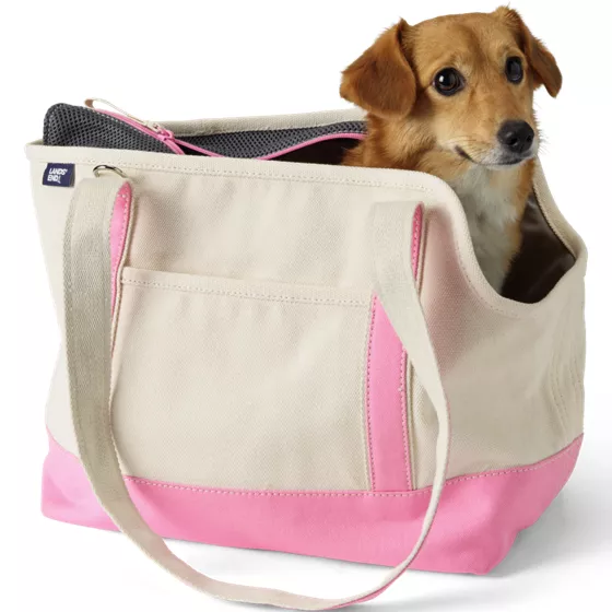 Canvas Dog Tote Carrier - primary