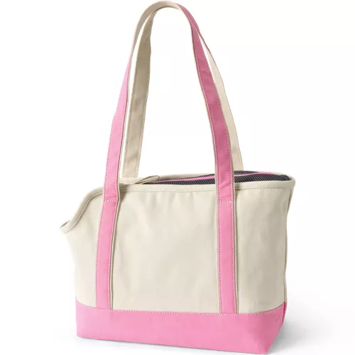 Canvas Dog Tote Carrier, Back