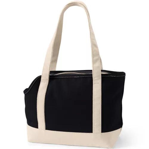 Canvas Dog Tote Carrier, Back