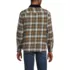 Men's Authentic Flannel Shirt with Corduroy Collar, Back