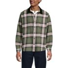 Men's Authentic Flannel Shirt with Corduroy Collar