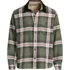 Men's Authentic Flannel Shirt with Corduroy Collar, Front