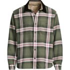 Men's Authentic Flannel Shirt with Corduroy Collar