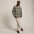 Men's Authentic Flannel Shirt with Corduroy Collar, alternative image