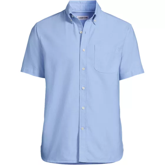Men's Tall Short Sleeve Sail Rigger Oxford Shirt - primary