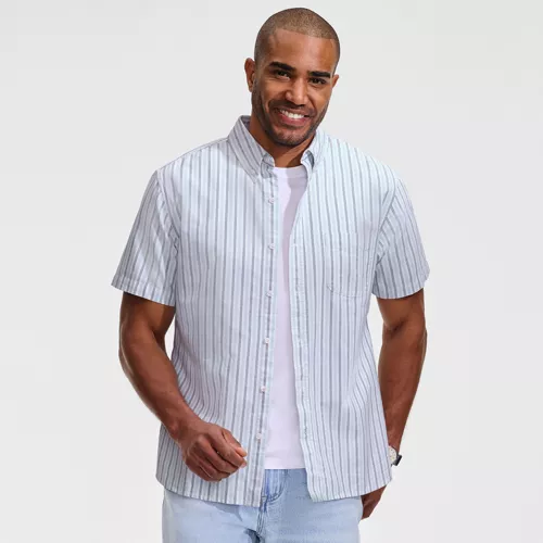 Men's Short Sleeve Sail Rigger Oxford Shirt, alternative image