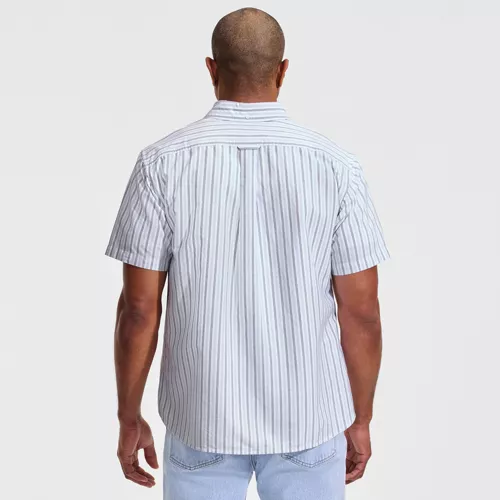 Men's Short Sleeve Sail Rigger Oxford Shirt, Back