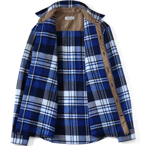Men's Long Sleeve Authentic Flannel Shirt, alternative image