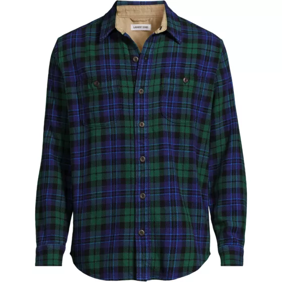 Men's Tall Long Sleeve Authentic Flannel Shirt - primary