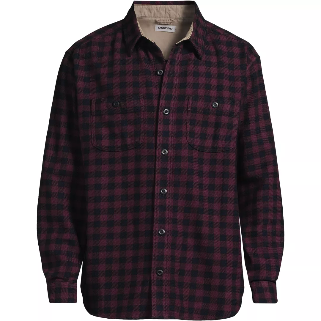 Men's Long Sleeve Authentic Flannel Shirt