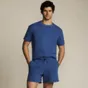 Men's Short Sleeve Knit Jersey Short Sleep Set