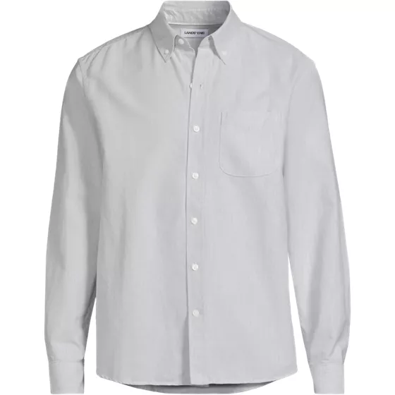 Men's Tall Long Sleeve Easy Fit Sail Rigger Oxford Shirt - primary