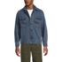 Men's Denim Utility Shirt Jacket, Front