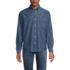 Men's Long Sleeve Chambray Shirt, Front