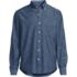 Men's Long Sleeve Chambray Shirt, Front