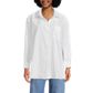 Women's Oversized Oxford Button Front Shirt
