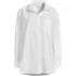 Women's Oversized Oxford Button Front Shirt, Front