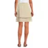 Women's Voile Ladder Trim Above the Knee Skirt, Back