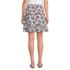 Women's Voile Ladder Trim Mini Skirt, Back