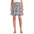Women's Voile Ladder Trim Mini Skirt, Front