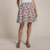 Women's Voile Ladder Trim Mini Skirt, Front