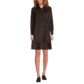 Women's Wide Wale Cord Popover Long Sleeve Shirt Dress