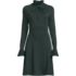 Women's Fine Gauge Cotton Fit and Flare Sweater Dress, Front