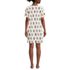 Women's Interlock Above the Knee Nightgown, Back