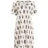 Women's Plus Size Interlock Above the Knee Nightgown, Front