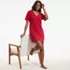 Women's Cotton Interlock Relaxed Above the Knee Nightgown, alternative image