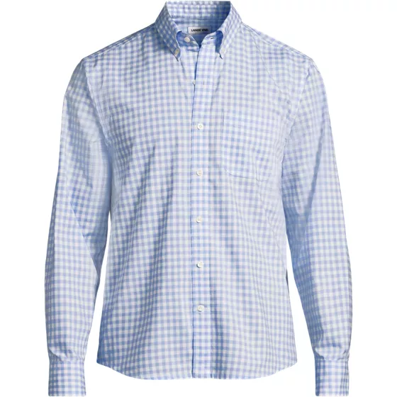 Men's Long Sleeve Easy Poplin Shirt - primary