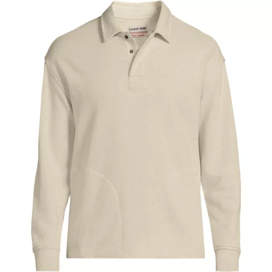 Men's Tall Long Sleeve Serious Sweats Rugby - primary