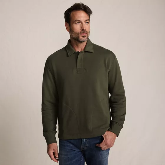 Men's Long Sleeve Serious Sweats Rugby - primary