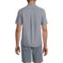 Men's Short Sleeve Poplin Shirt, Back