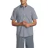 Men's Short Sleeve Poplin Shirt, Front
